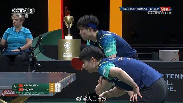 “莎头组合”获胜！王楚钦/孙颖莎奥运后混双首秀战胜中国香港组合