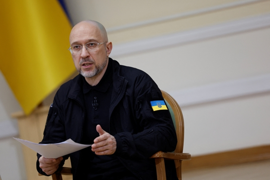 乌克兰总理:乌现在所生产武器约占自卫所需武器总量的三分之一