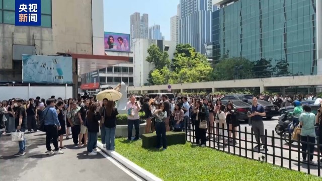 缅甸强震已致泰国曼谷10人遇难 上百人失联