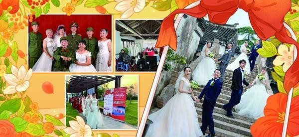 流动嫁衣间：公益婚纱让勤俭成时尚