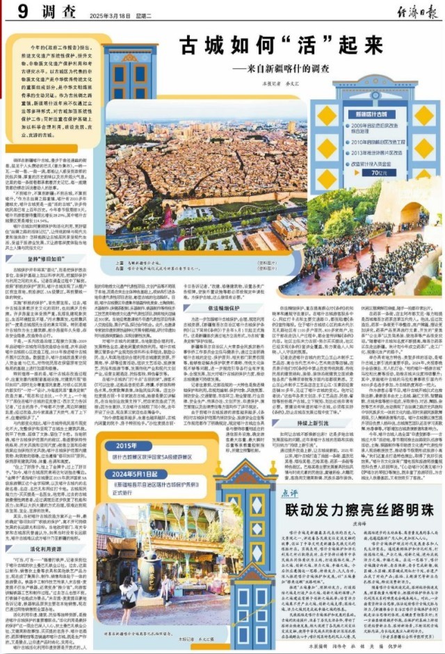 古城如何“活”起来——来自新疆喀什的调查