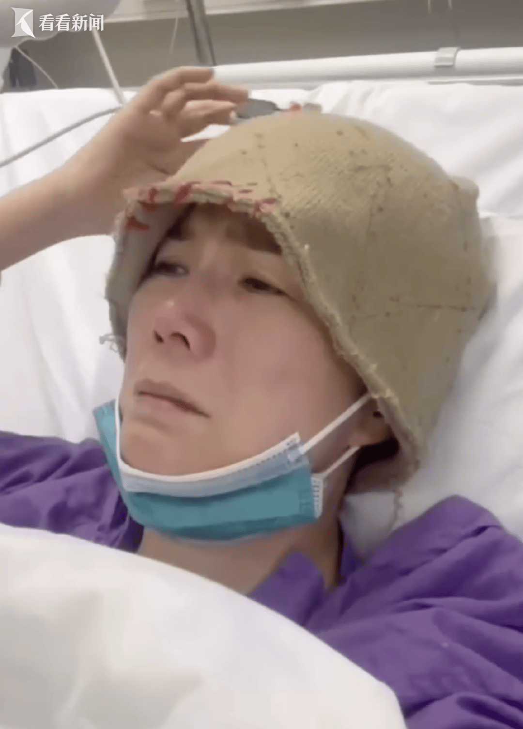 癌症复发，TVB女星镜头前几度崩溃痛哭，曾出演《功夫足球》