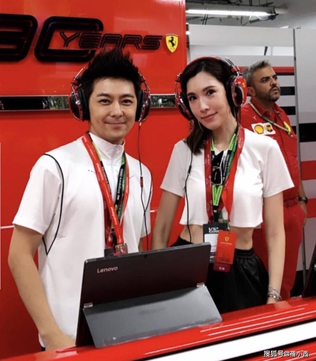 原创            172高陈若仪不愧是林志颖的老婆，去看赛车穿得火辣，身材像超模