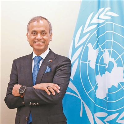 “中国发展必将更好惠及世界”——访联合国发展系统驻华协调员常启德