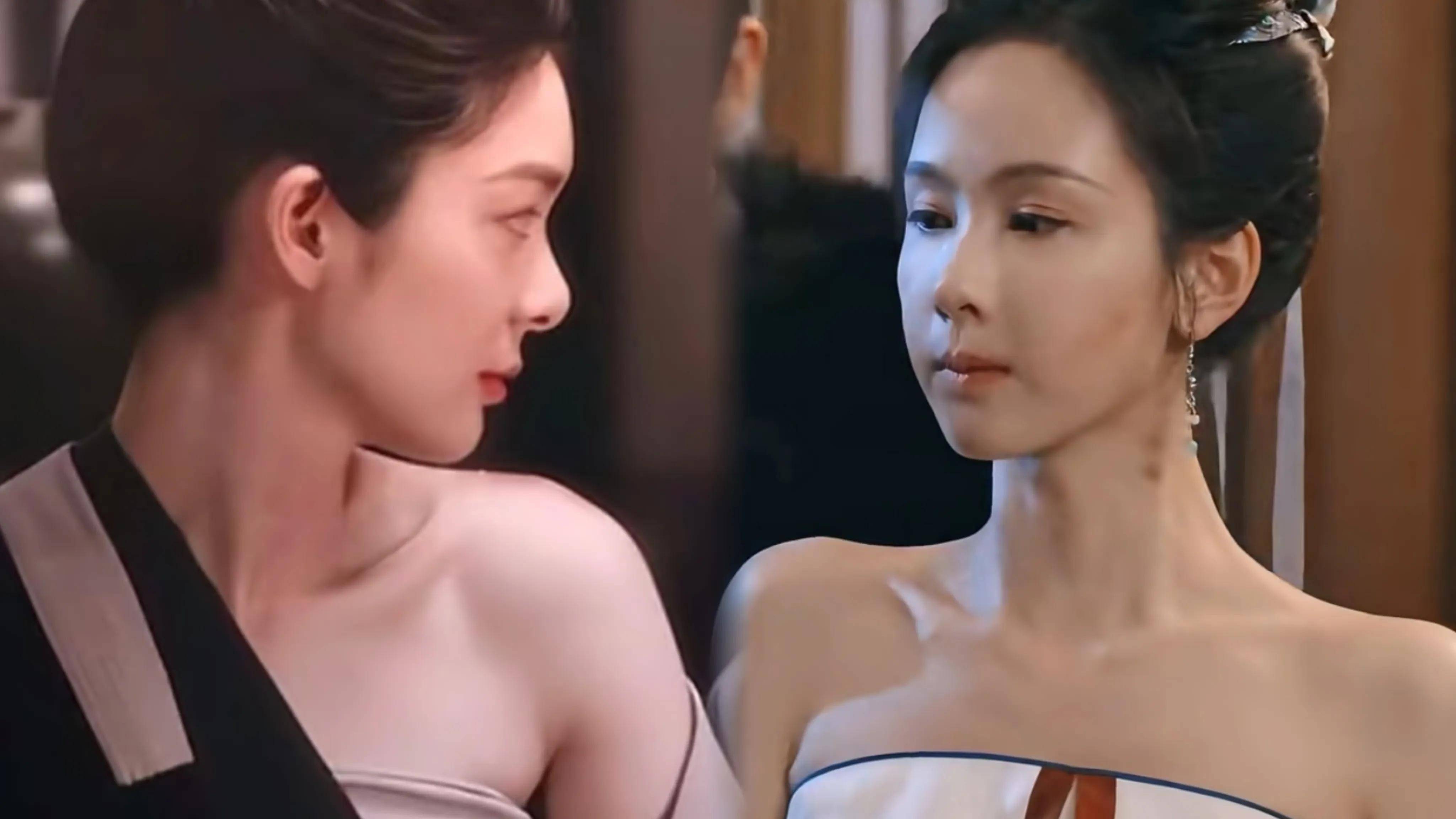 原创            女星身材管理有多重要？同露香肩的陈都灵与傅菁，观感天差地别