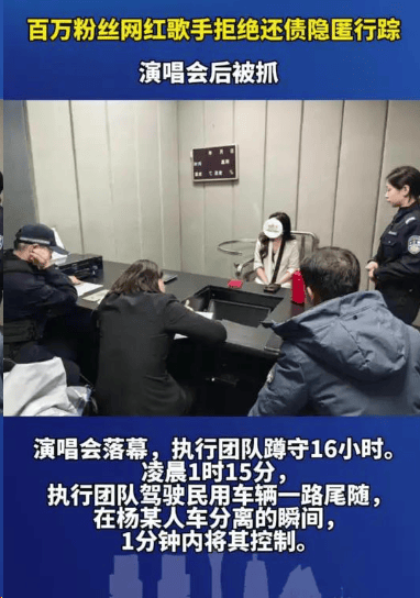 知名女歌手全国巡演后突遭逮捕，背后原因引发热议，你怎么看？