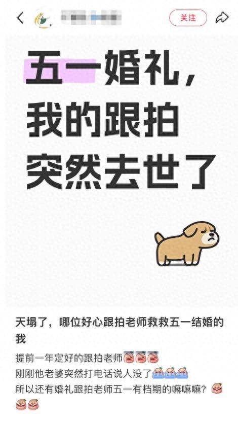 原创            婚礼跟拍师张文去世，年仅40岁，生前常熬夜，透露工作太辛苦