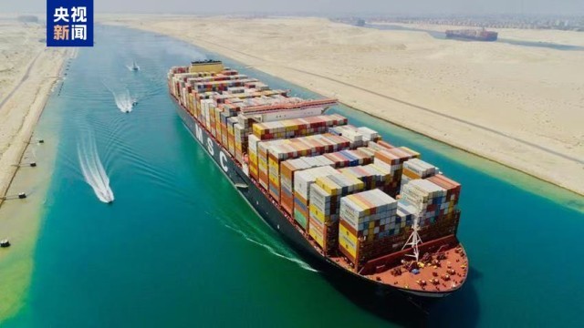 埃及总统：地区局势紧张 苏伊士运河每月减收约8亿美元