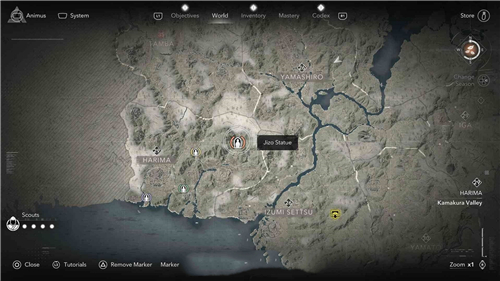 刺客信条影播磨地藏像位置一览