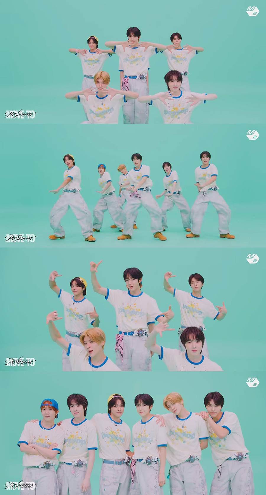 “清凉终结王”NCT WISH新歌《poppop》表演接连引发热议！活力满满的编舞及可爱的表情演技吸引视线！