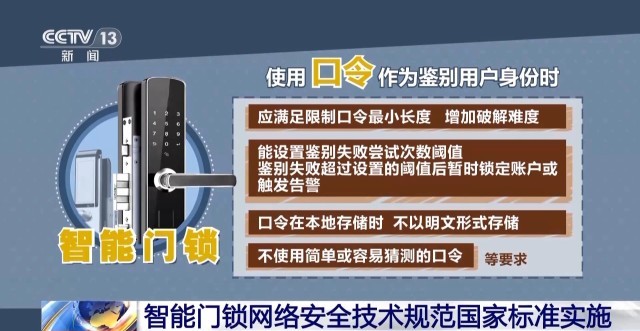 你家智能门锁安全吗？新国标划红线：这些功能不合格的赶紧换