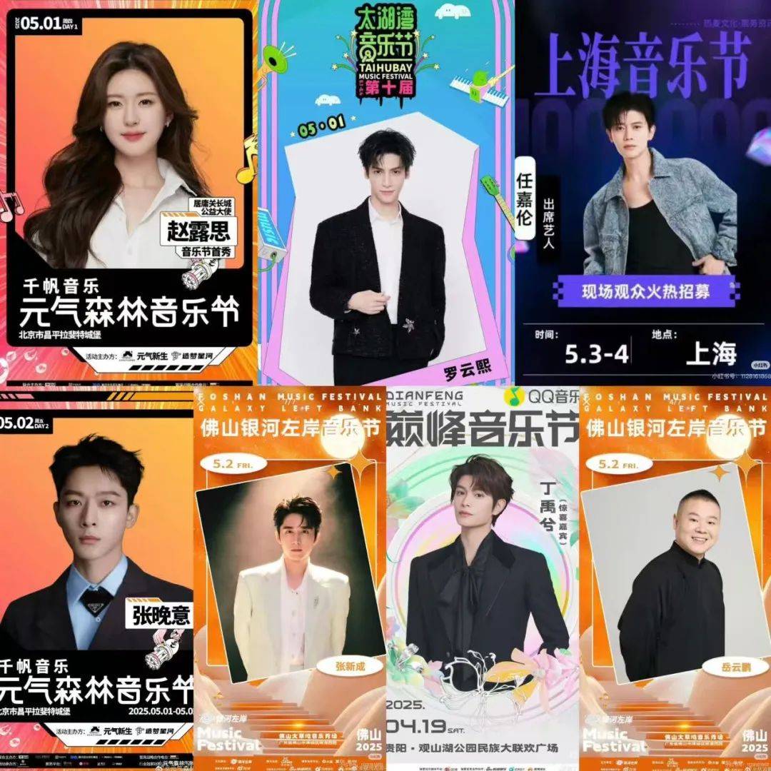 流量演员扎堆去音乐节唱跳，“这是什么门槛很低的工作吗”