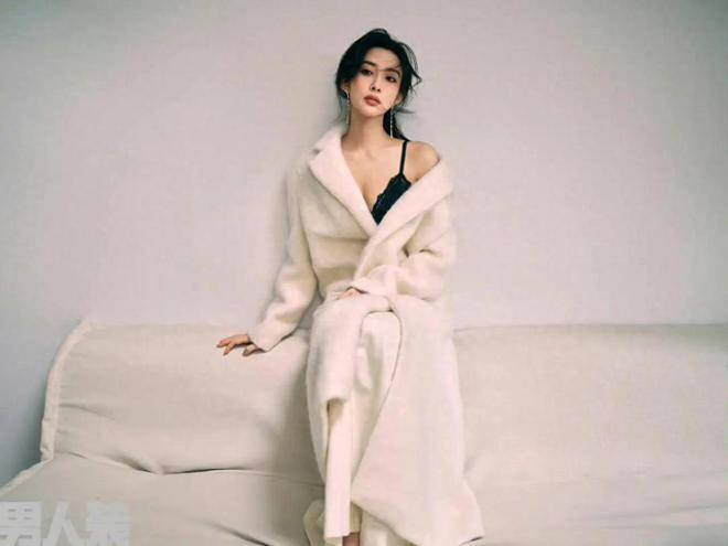 原创            孟子义好美好性感，第七张图真的美到我了