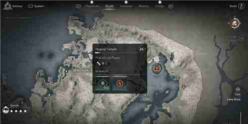 刺客信条影近江宝严寺失落的卷页位置