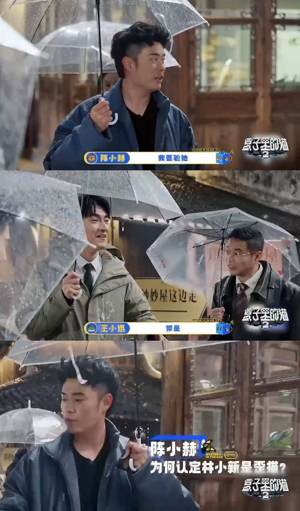 陈赫林更新雨中互怼太上头！“我要验他”名场面刷屏，这对冤家能甜翻谁？