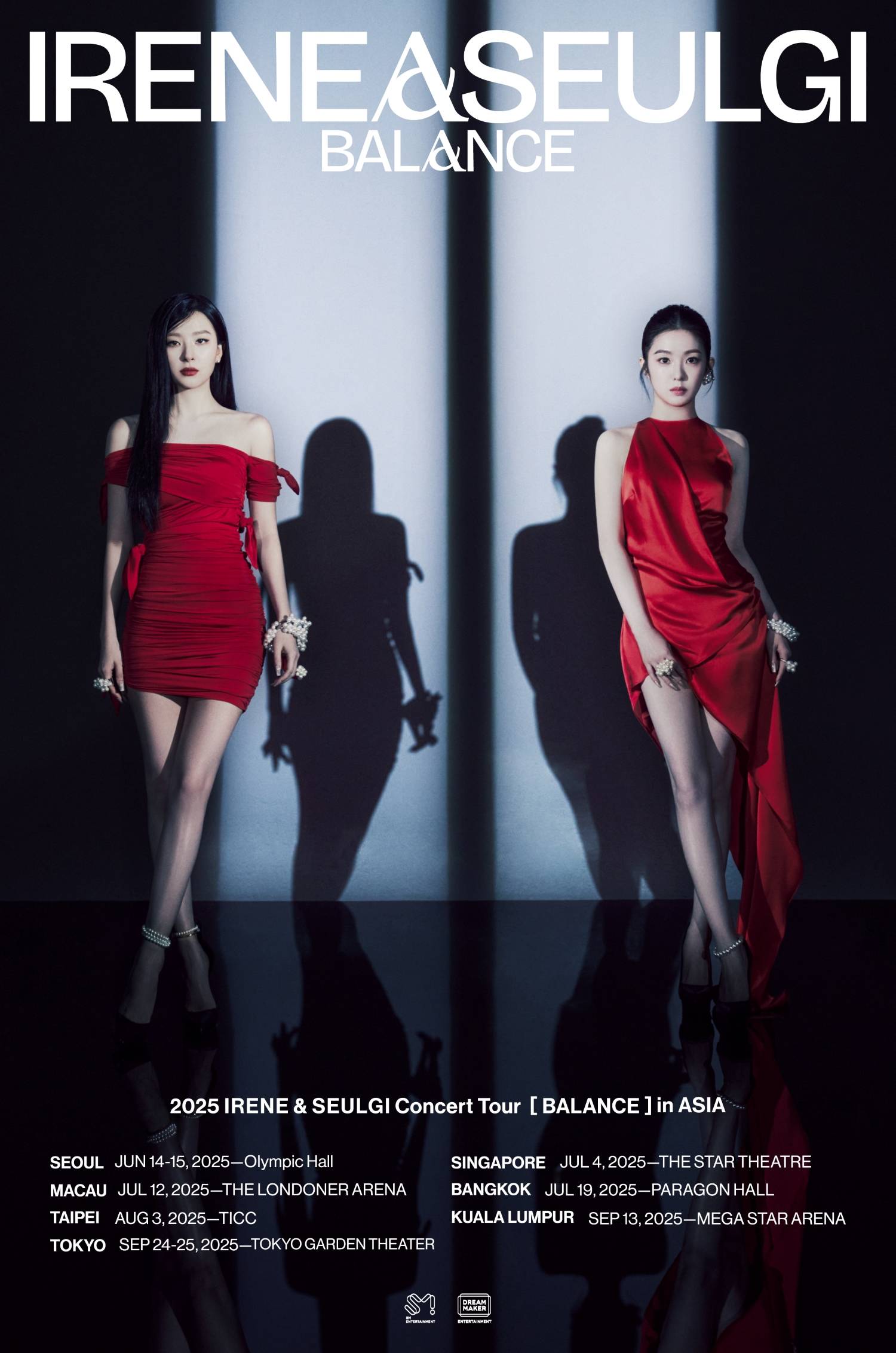 Red Velvet小分队IRENE & SEULGI将于5月回归！举行首次单独演唱会巡演“BALANCE”！