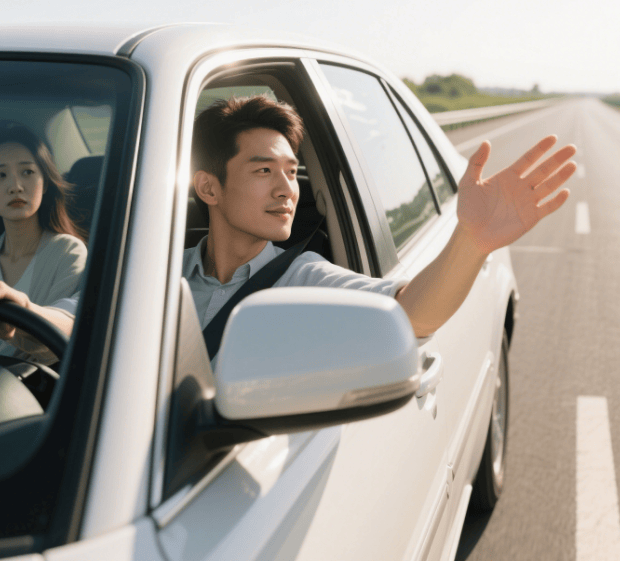 原创            开车时伸手窗外，为啥男人尤其爱这么干？