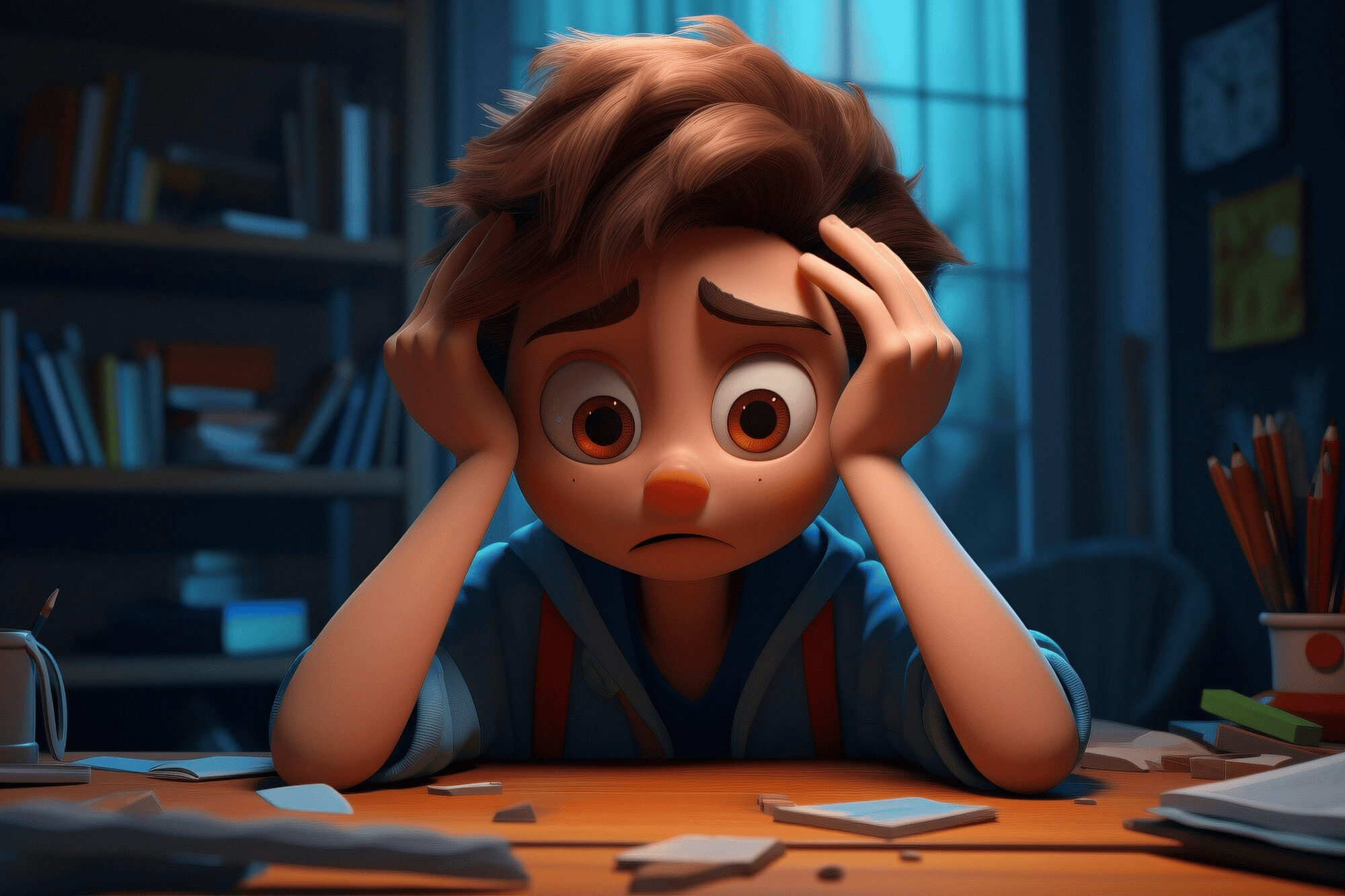 孩子总说“没事”?这10个身体信号在悄悄告诉你他很焦虑