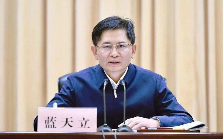 广西壮族自治区党委副书记、自治区政府主席蓝天立，被查