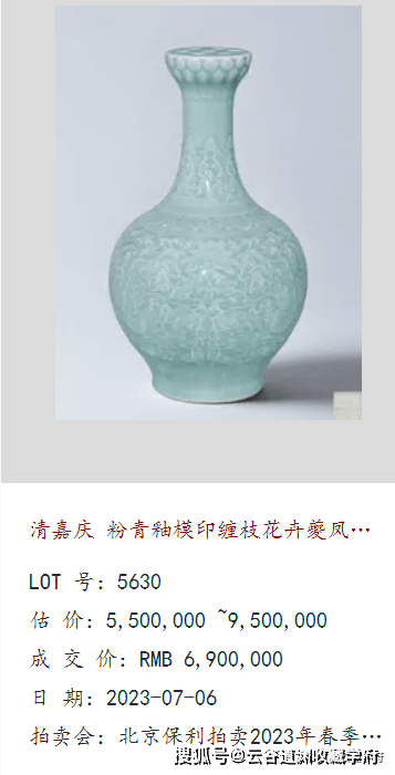 嘉庆官窑器：清代瓷器的重要篇章，一千万高价诠释了精美