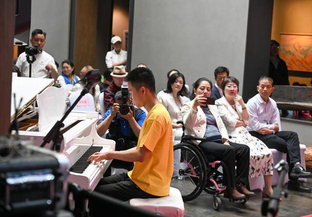 2025全国助残日金羽翼融合艺术节在京开幕