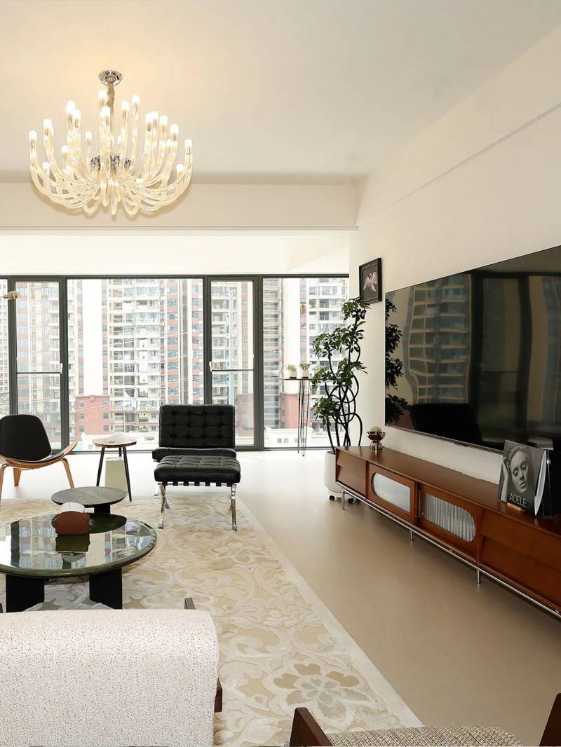 家装案例 | 极具艺术格调的大平层，演绎颜值与质感共生之美