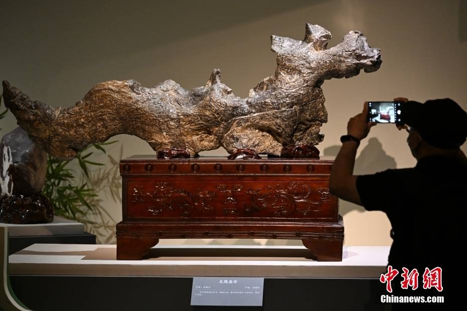“石韵天成——中国观赏石艺术展”在中国国家博物馆开展