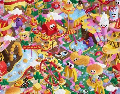 麦当劳开启“喜欢您来玩”六一主题活动携手国际3D艺术家，打造缤纷童趣体验