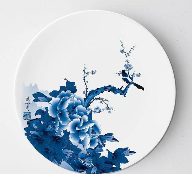 民国大师方云峰，在瓷器上作画，三代传承个个精英