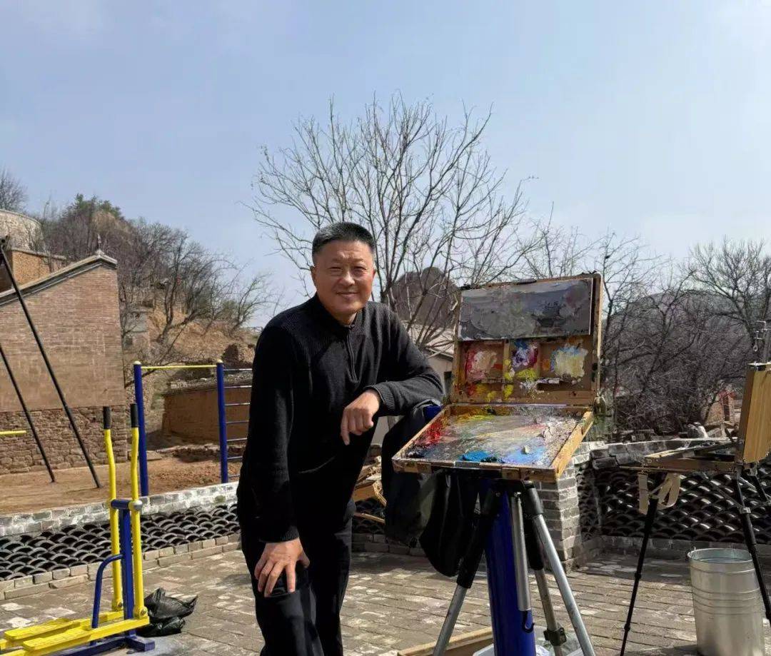 2025年郑春龙油画写生作品分享