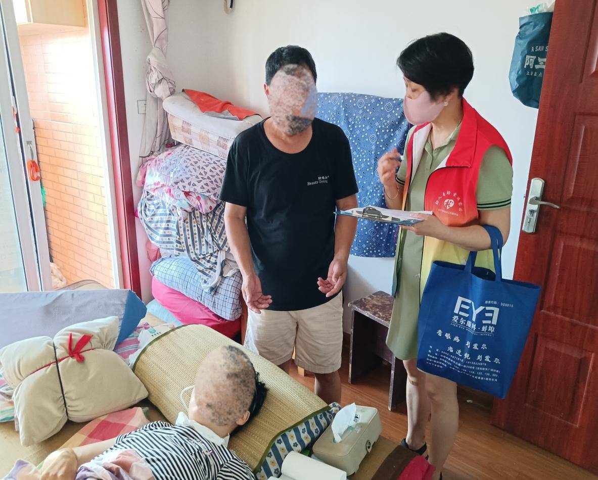 蚌埠曹山街道精神障碍康复中心：关爱“重精”显真情，走访入户暖人心