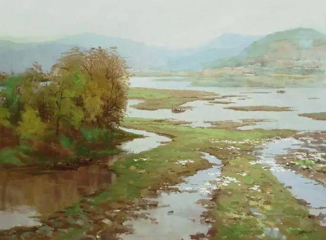 清新唯美的诗意油画，看完是真心享受