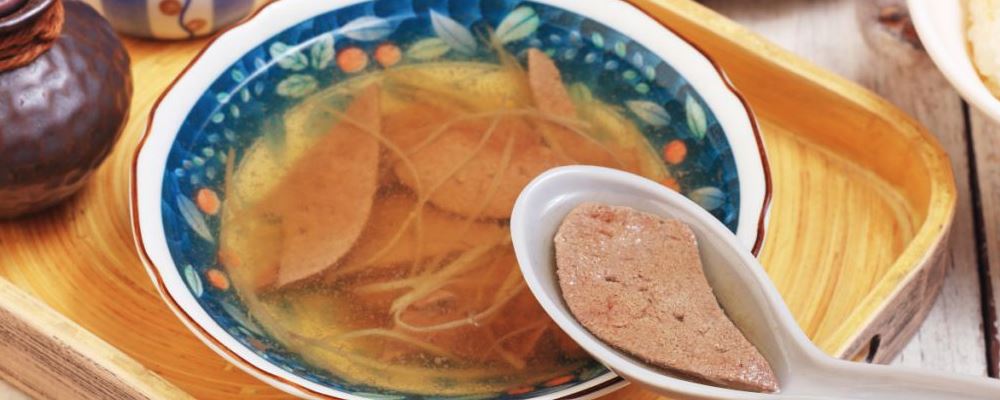 猪肝汤怎么做好吃又嫩又好吃 猪肝汤的做法 猪肝汤所需材料