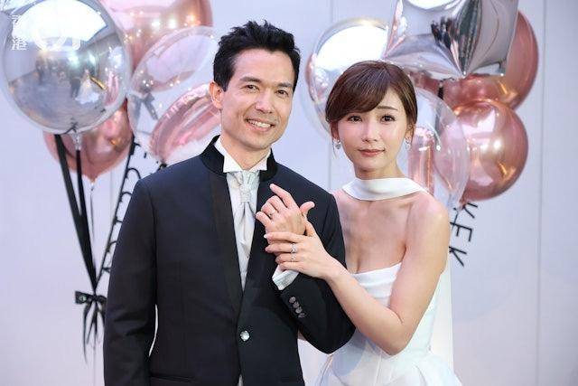 恭喜！TVB前小花今日香港举行婚宴，老公自曝想生一支足球队