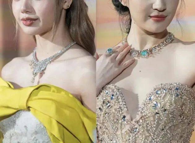 刘亦菲与Lisa同框搞钱，两人混到一块去了？