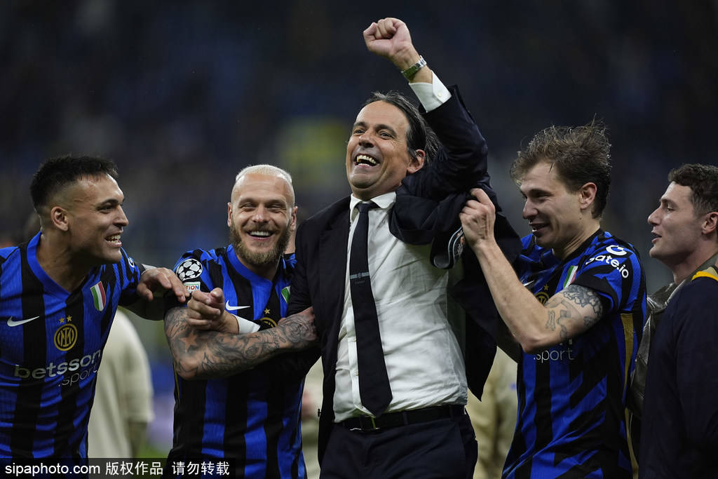 名帅有能！小因率领国米3年2进欧冠决赛 冲击队史第4冠