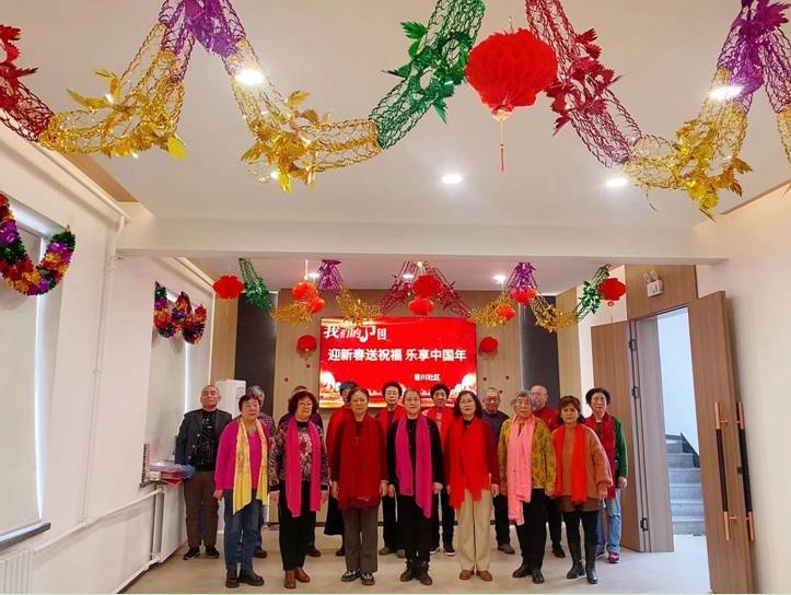 香川社区“川美艺术合唱团”的温暖乐章