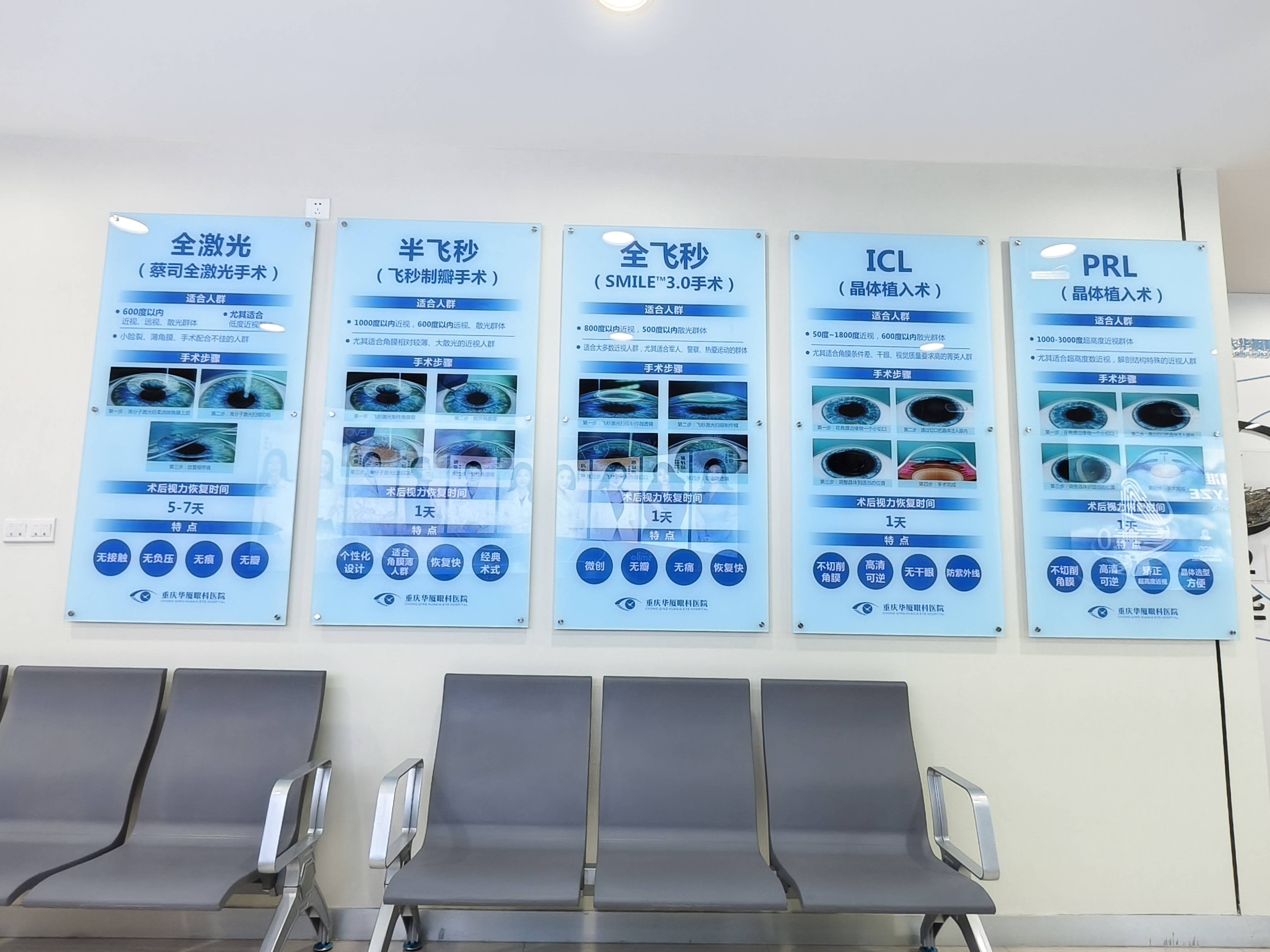 900度近视在重庆找汪红院长做了ICL晶体植入手术，视力已经1.2！