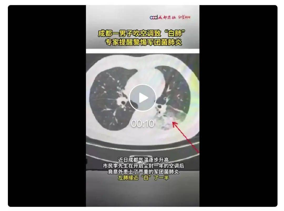 警惕！空调里的“隐形杀手”——嗜肺军团菌，可能正在威胁你的健康！