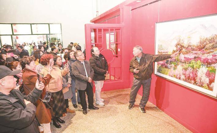 油画展弘扬传统文化