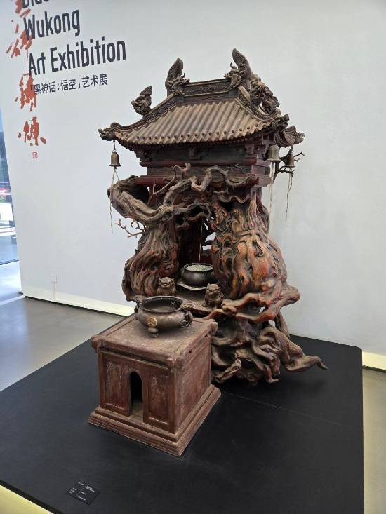 剑星制作人点赞黑神话艺术展