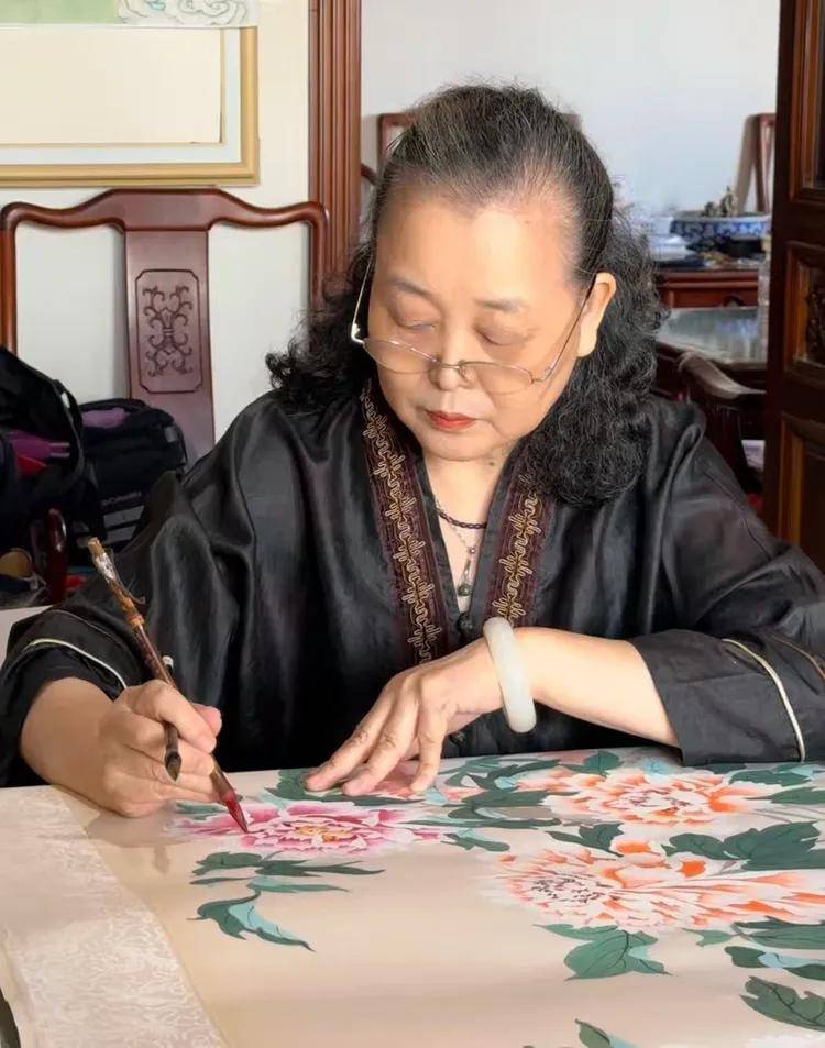 画家朱秀珍(妙善居士)作品欣赏