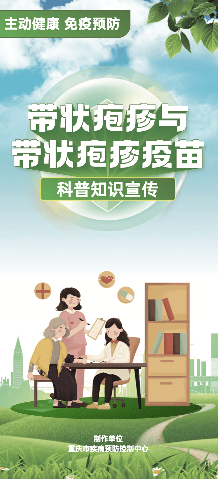 【一图读懂】老年人主动健康——“缠腰龙” 太疼！带状疱疹的科学防治方法来了