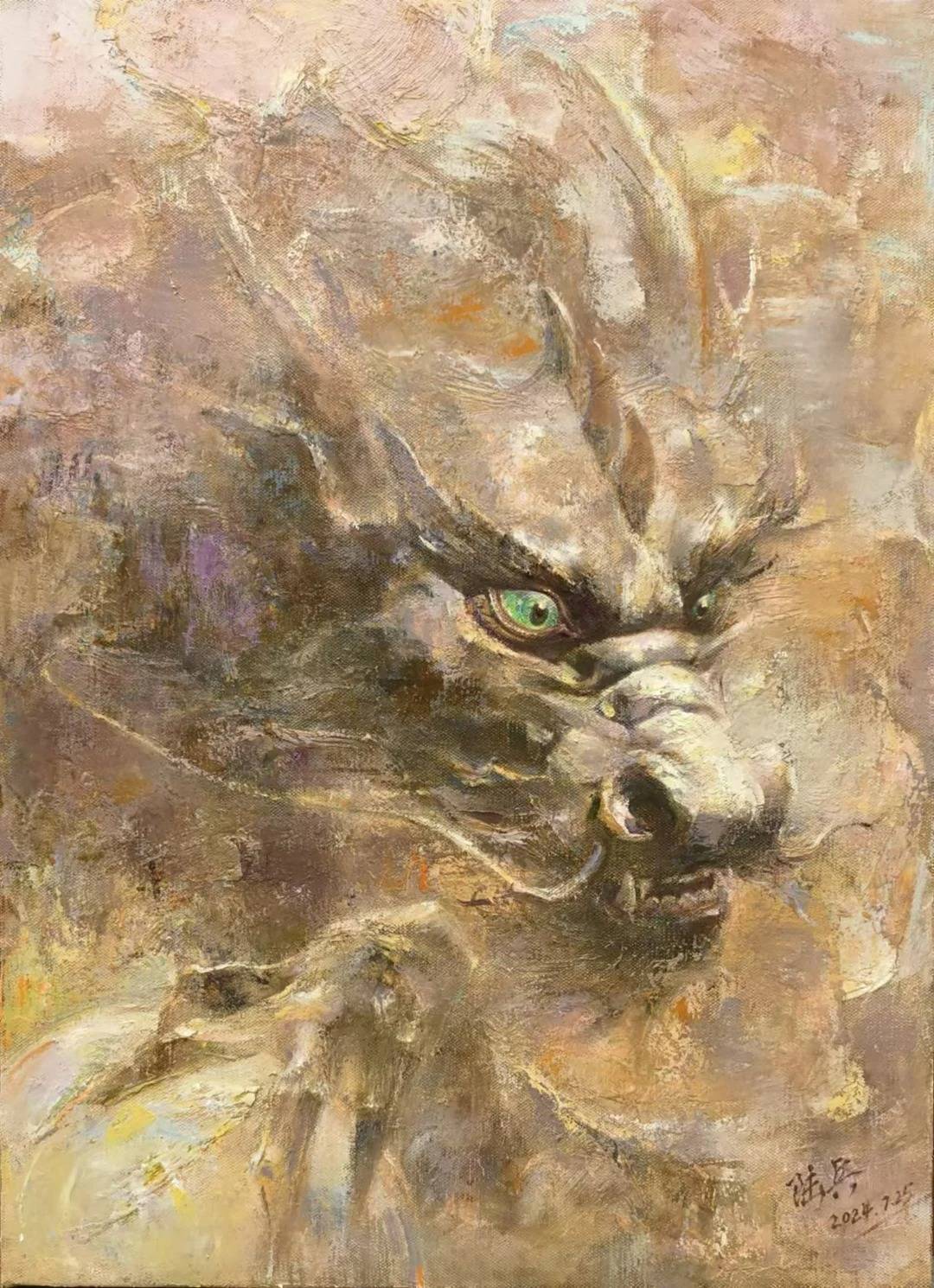 油画家陆兵 |《天籁》