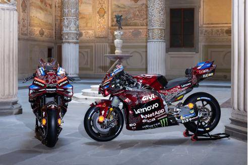 致敬意大利艺术与匠心精神，杜卡迪文艺复兴主题涂装亮相穆杰罗