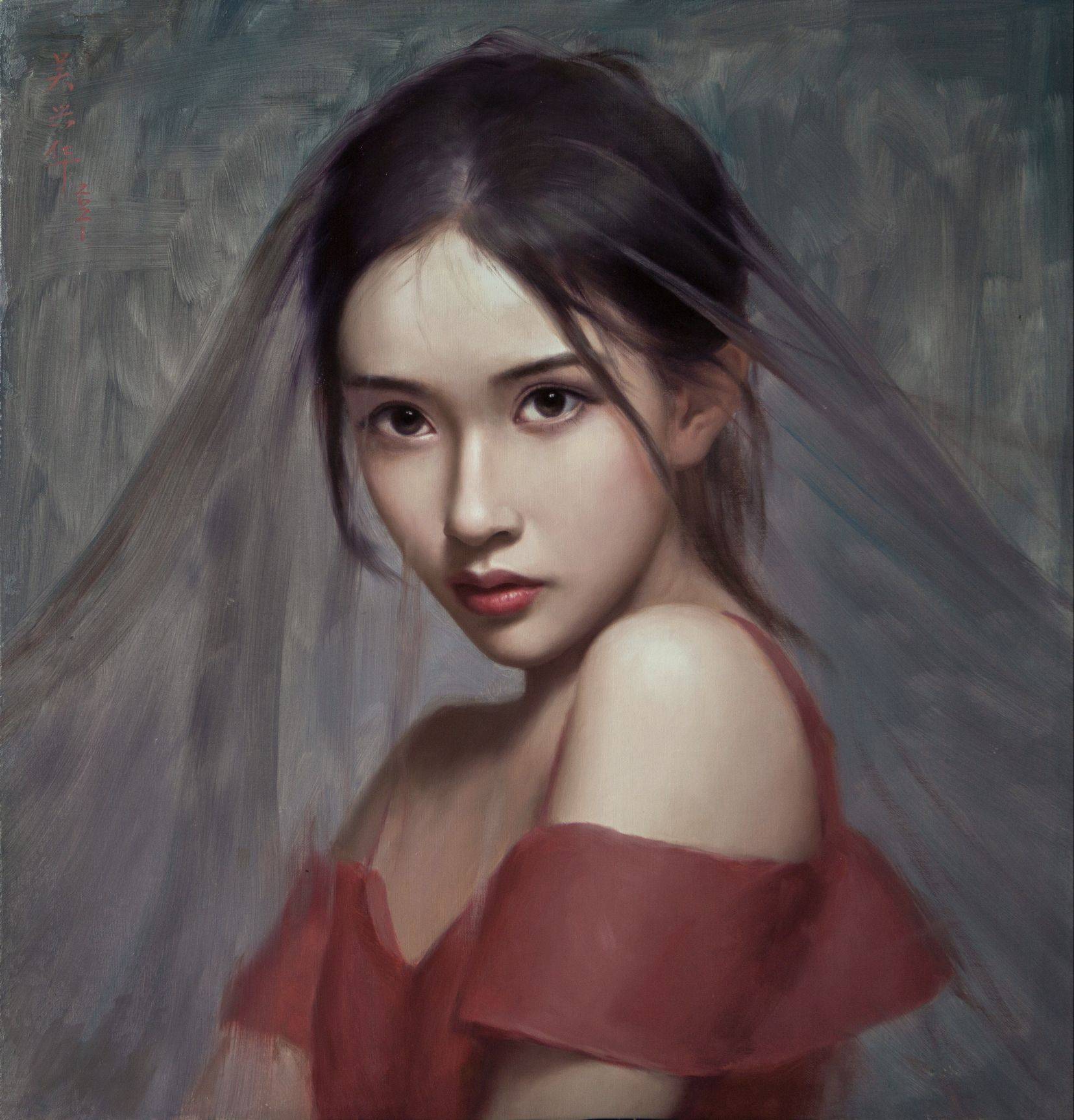 唯美细腻，画家吴兴华的写实油画