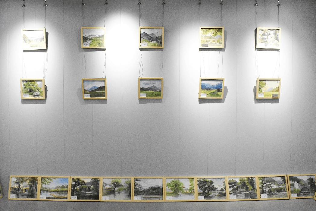 300余件佳作亮相 汉阳三中婺源写生作品展开幕