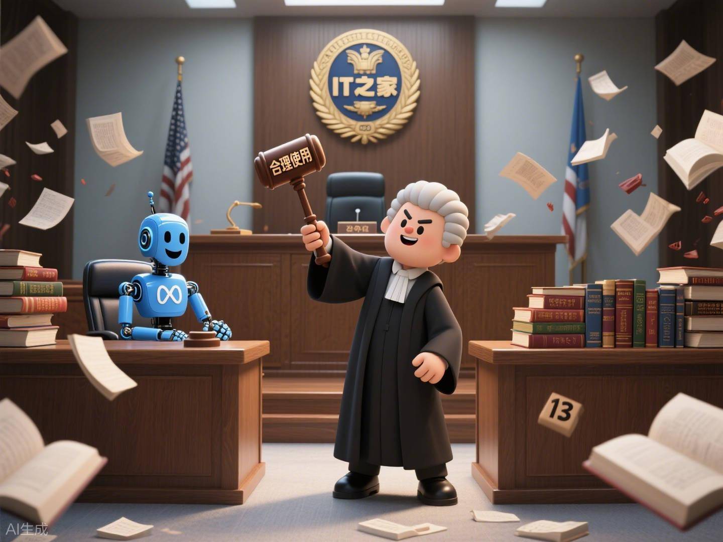 美法官裁定 Meta 用受版权保护书籍训练 AI 属合理使用