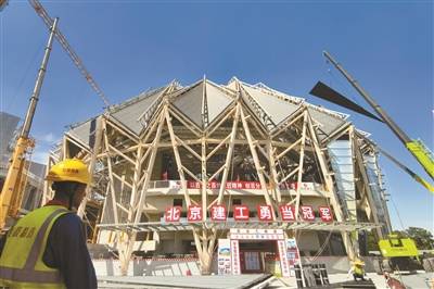 中国杂技艺术中心外檐年底亮相