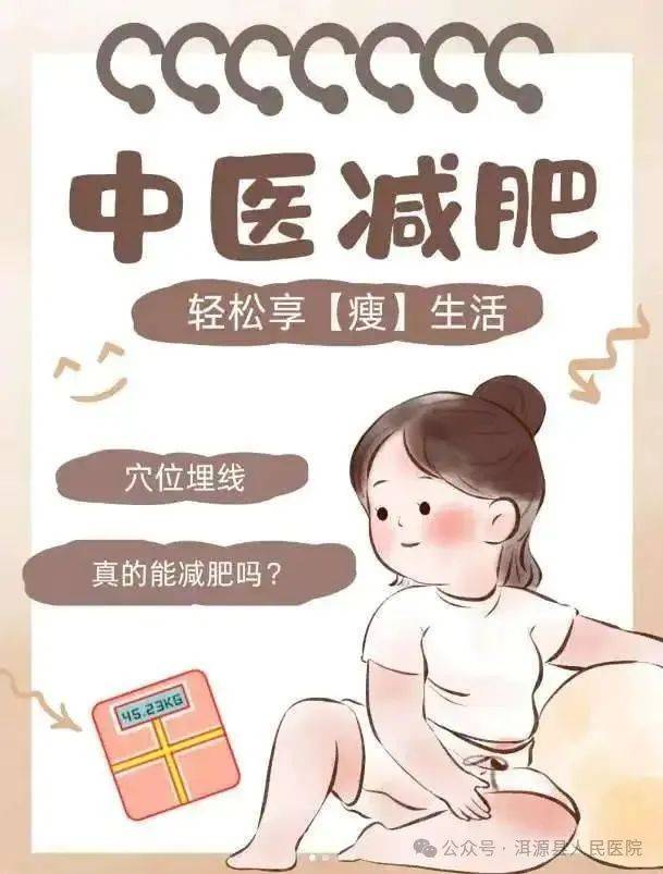 中医穴位埋线让你“躺”瘦，做迷人“小腰精”